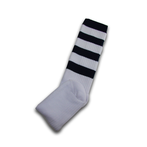 Chaussettes de sport personnalisées à rayures blanches et noires pour hommes, adolescents, garçons, filles, football, bas, accessoires de sport d'hiver - Product Image 6