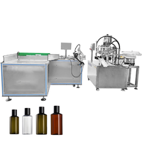 Machine de remplissage automatique de bouteilles pour sirop et miel, machine de remplissage et de bouchage de liquides avec désaggrégateur de bouteilles