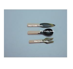 New Arrival American Style Horn Salad Tools Server Set Fork Knife Fork Dishwasher Safe Gift <b>Kitchenware</b> - Product Image 4
