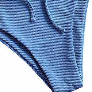 Maillots de bain de fitness personnalisés pour femmes, nouvelle marque privée, logo, vente en gros, vêtements de plage, ensembles de bikinis en sublimation deux pièces pour femmes - Product Image 4