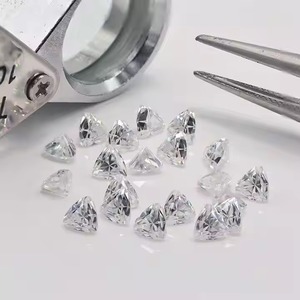 Diamant en vrac taillé en trillion pour la fabrication de bijoux E/VVS2 diamant en forme de Triangle diamant naturel en vrac pierre incolore pour bague - Product Image 2