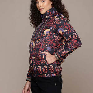 Prix de gros Manteaux d'hiver courts rembourrés pour femmes Vestes Outwear Vestes rembourrées épaisses - Product Image 2