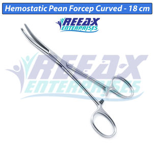 Logo personnalisé REEAX Enterprises' Bonne vente de pinces chirurgicales en acier incurvé faites à la main, la base des instruments chirurgicaux - Product Image 6