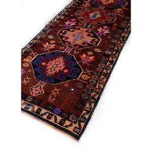 Nuray Hand Knotted Wool Rugs in <b>Red</b> & Orange Geometric Pattern Pae-3002 for Home Use - Product Image 2