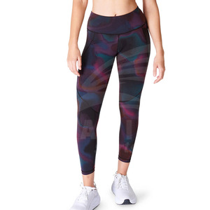 Leggings Deportivos Personalizados al por Mayor para Hombre, Cintura Media, Sin Costuras, Elásticos, Estampado Sólido, Pantalones en Oferta Online - Product Image 4