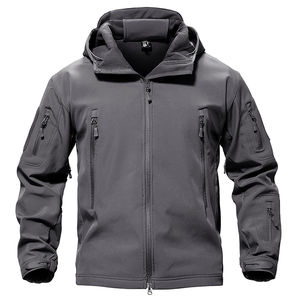 Veste Softshell pour hommes fabriquée par des professionnels Conception de logo sur mesure Veste Softshell pour hommes en différentes couleurs personnalisées - Product Image 2