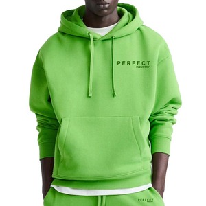 2026 Custom hoodies Embroidery Logo Unisex Oversize <b>Jumpers</b> Wholesale Plain Street Wear all solid colors Drawstring Hoodies - Product Image 2
