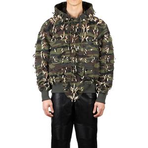 Sweat à capuche de haute qualité pour hommes décontracté 100% coton à capuche personnalisé Streetwear pull court entièrement imprimé conception d'impression 3D lourde - Product Image 1