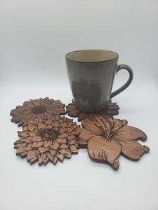Posavasos de madera con forma de flor de lujo de estilo clásico de la mejor calidad a un precio razonable para uso en la cocina - Product Image 6