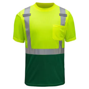 <b>Shirts</b> High Visibility Reflective Construction Men Work-wear Fireproof Work Short Sleeve <b>T</b> <b>Shirts</b> - Product Image 5