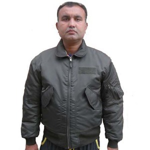 Formal Nylon MA1 Flight Bomber <b>Pilot</b> <b>Jackets</b> Breathable Feature - Product Image 2