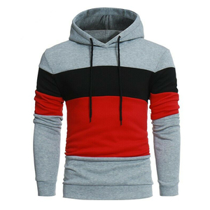 Sweat à capuche personnalisé multicolore Sweat de haute qualité à manches longues Sweats à capuche tendance pour hommes 100% coton extérieur Sweats à capuche unis - Product Image 5