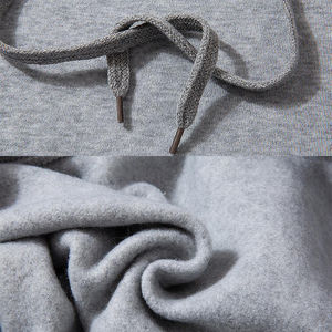 Sudaderas con capucha y cuello redondo para hombre, sudadera unisex de manga larga con estampado personalizado y logotipo bordado - Product Image 6