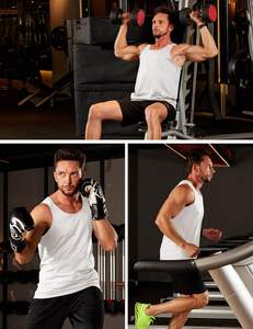 Débardeur Classique pour Homme – Tissu Lisse, Respirant, Texture Légère, Coupe Décontractée, Mobilité Optimale, Extensibilité Douce, Confort Quotidien, Forme Moderne - Product Image 4