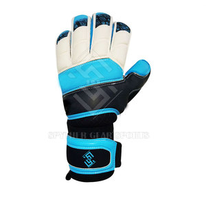 Gants de gardien de but en latex de haute qualité en gros avec fermeture à boucle et crochet antidérapante, design personnalisable pour un usage professionnel - Product Image 2