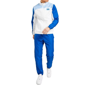 Alta calidad Slim Fitted Gym Fitness Jogging Chándal Traje de sudor Conjunto de chándal para hombres con logotipo personalizado y transpirable - Product Image 6