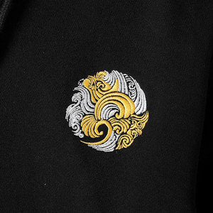Sweats à capuche pour hommes Sweats à capuche personnalisés avec impression bouffante et broderie de haute qualité Sweatshirts à capuche pour hommes - Product Image 4