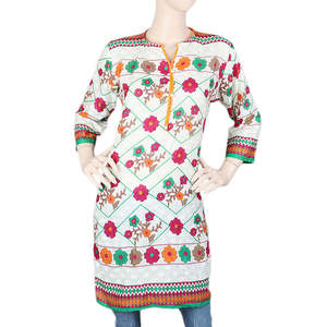 Kurti estampado para mujer - Multicolor - Product Image 2