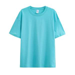 เสื้อยืดคอกลมแขนสั้นผ้าฝ้ายแท้ 180 GSM สีพื้นเรียบง่าย สไตล์ลำลองสำหรับผู้ชาย รับผลิตตามแบบ OEM - Product Image 3