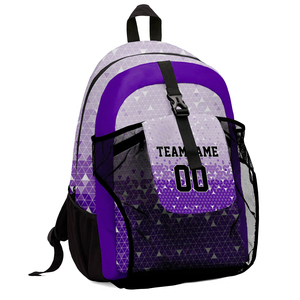 Sac à dos personnalisé sur le thème du basketball, imperméable, en nylon écologique, léger, avec une capacité de 30 à 40 L pour les sports de plein air et les voyages - Product Image 2