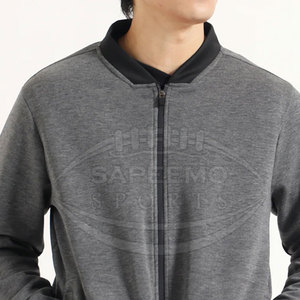 Chaqueta de Hombre con Cierre, Cuello Alto, Ligera, Transpirable, Cortavientos, Informal, para Exteriores, Invierno, Cierre Frontal Completo, Alta Calidad - Product Image 6