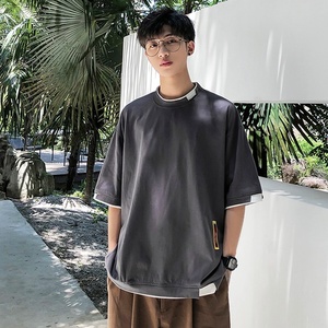 เสื้อยืดโอเวอร์ไซส์100% ผู้หญิงผ้าคอตตอน - Product Image 2