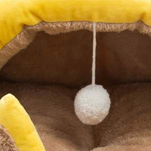 Canapé-lit pour chat mignon et confortable pour animaux de compagnie Lit doux pour animaux de compagnie adapté aux petits chats et chiens OEM fabriqué au Vietnam - Product Image 4