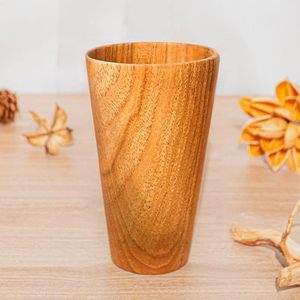 Hot Selling Wooden Drink <b>Cup</b> with Lid Koi Best-Selling Natural Wood <b>Cups</b> for Hot and <b>Cold</b> Drinks Koi - Product Image 1