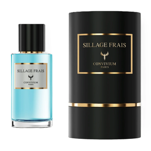 น้ำหอม Convivium Paris 50 มล. สำหรับทั้งชายและหญิง กลิ่น Sillage Frais-Fresh สารสกัดผสมจากน้ำหอม - Product Image 1