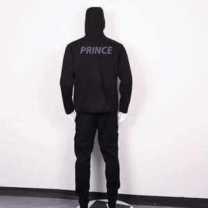 Vêtements de sport avec logo personnalisé Survêtement fermeture éclair totale en polaire polyester Survêtement jogging homme deux pièces Costumes de sport homme - Product Image 2