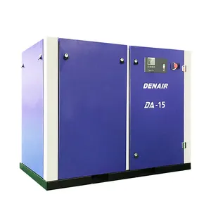 Compresor de aire de tornillo rotativo eléctrico 10bar, 145psi 30kw 40HP () para chorro de arena