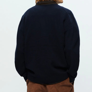 Pull en maille classique respirant à col rond tendance pour homme, coupe décontractée tendance, vêtements décontractés légers, pull pour homme - Product Image 2