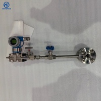 Débitmètre à plaque d'orifice numérique en acier inoxydable, anti-explosion, protocole Hart, pour la mesure de l'eau, de l'air et du gaz dangereux (OEM)