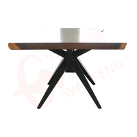 Pieds de table en métal Trojan, vente chaude en usine, pieds de table, meubles, pieds de table de bureau, pieds de table en fer, salle à manger, métal noir
