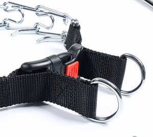 <span class=keywords><strong>Collar</strong></span> de estrangulador de cadena de acero y metal ajustable para entrenamiento de perros - Product Image 5