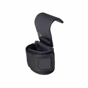 <b>Lifting</b> Hooks for <b>Weight</b> <b>Lifting</b> | Hook <b>Grips</b> with Wrist Wraps & Straps for Powerlifting Weightlifting <b>Grip</b> & Wrist Support - Product Image 2