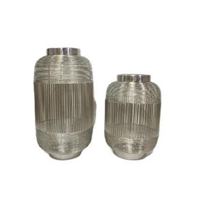 Bougeoir en métal de style attrayant pour la décoration de la maison de dessus de table Bougeoir en métal sur mesure - Product Image 1