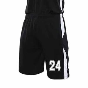 Ensembles d'uniformes de basket-ball de sport actif pour hommes et femmes haute performance personnaliser le nom de l'équipe imprimer gilets et shorts sans manches unisexe - Product Image 5