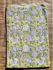 Algodón de lujo hecho a mano indio Jaipuri tela Natural mano bloque impreso verano desgaste camisas bolsos-ligero suave niños - Product Image 5