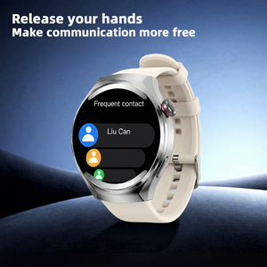 นาฬิกาอัจฉริยะ Sower หน้าจอ AMOLED ทรงกลม 1.5 นิ้ว บลูทูธ ระบบนำทาง GPS ชาร์จแม่เหล็ก อุปกรณ์สวมใส่ได้สำหรับทุกเพศ - Product Image 4