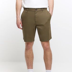 Pantalones cortos chinos de diseño novedoso para hombre, ropa de calle informal, anti Pilling, uso en actividades al aire libre, pantalones cortos chinos para hombre, novedad - Product Image 1