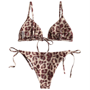 บริการ OEM ออกแบบชุดบิกินี่แบบซับลิเมชั่นที่ไม่เหมือนใคร ชุดชายหาดระบายอากาศได้ดี ผู้ผลิตมืออาชีพ ราคาโรงงาน วัสดุคุณภาพดี กำลังเป็นที่นิยม - Product Image 5