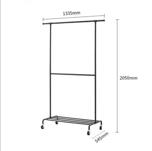 Présentoir personnalisé d'usine Support commercial moderne de bonne qualité Porte-vêtements industriel suspendu au détail - Product Image 6