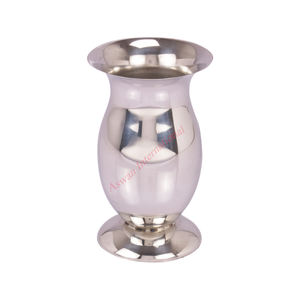 Minimal Price Highest Selling Design Iron Metal Flower <b>Vases</b> Copper Finishing Decorative Flower <b>Vases</b> for Sustainable Quality - Product Image 6