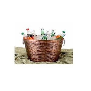 Cuivre martelé grande bouteille de bière baignoire tendance Design poli vaisselle bouteille de vin baignoire par ACMI METAL INDIA qualité supérieure - Product Image 6