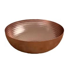 Évier élégant en cuivre martelé avec finition moderne, élégant et durable, fait à la main, élégant et parfait pour les cuisines chics - Product Image 5