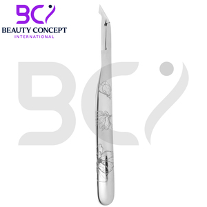 Meilleur fournisseur avec logo personnalisé, coupe-cuticules en acier inoxydable durable et longue durée, lame incurvée ultra-affûtée pour usage manuel (type Staleks) - Product Image 3