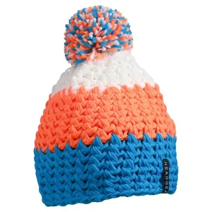 Gorro de Ganchillo Personalizado con Pompón para Deportes de Invierno, Accesorio Promocional - Product Image 5