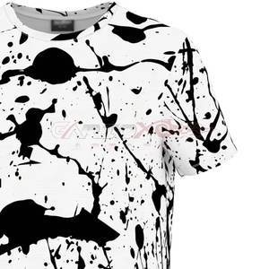 Camiseta de sublimación para mujer, camiseta de verano informal de manga corta con estampado de poliéster personalizado, camiseta de sublimación personalizada - Product Image 6