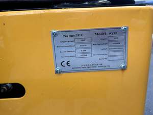 Excavadoras Hidráulicas Compactas HT10 en Stock, Motor Koop, Trituradora de Tocones de 1 Tonelada, Micro Mini Excavadoras para Jardín en Oferta - Product Image 6